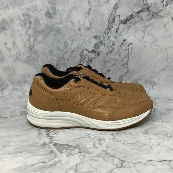 SAS Mens Size 9W Hazel Journey Lux Leather Lace Up Sneakers Shoes Comfort C26-1
